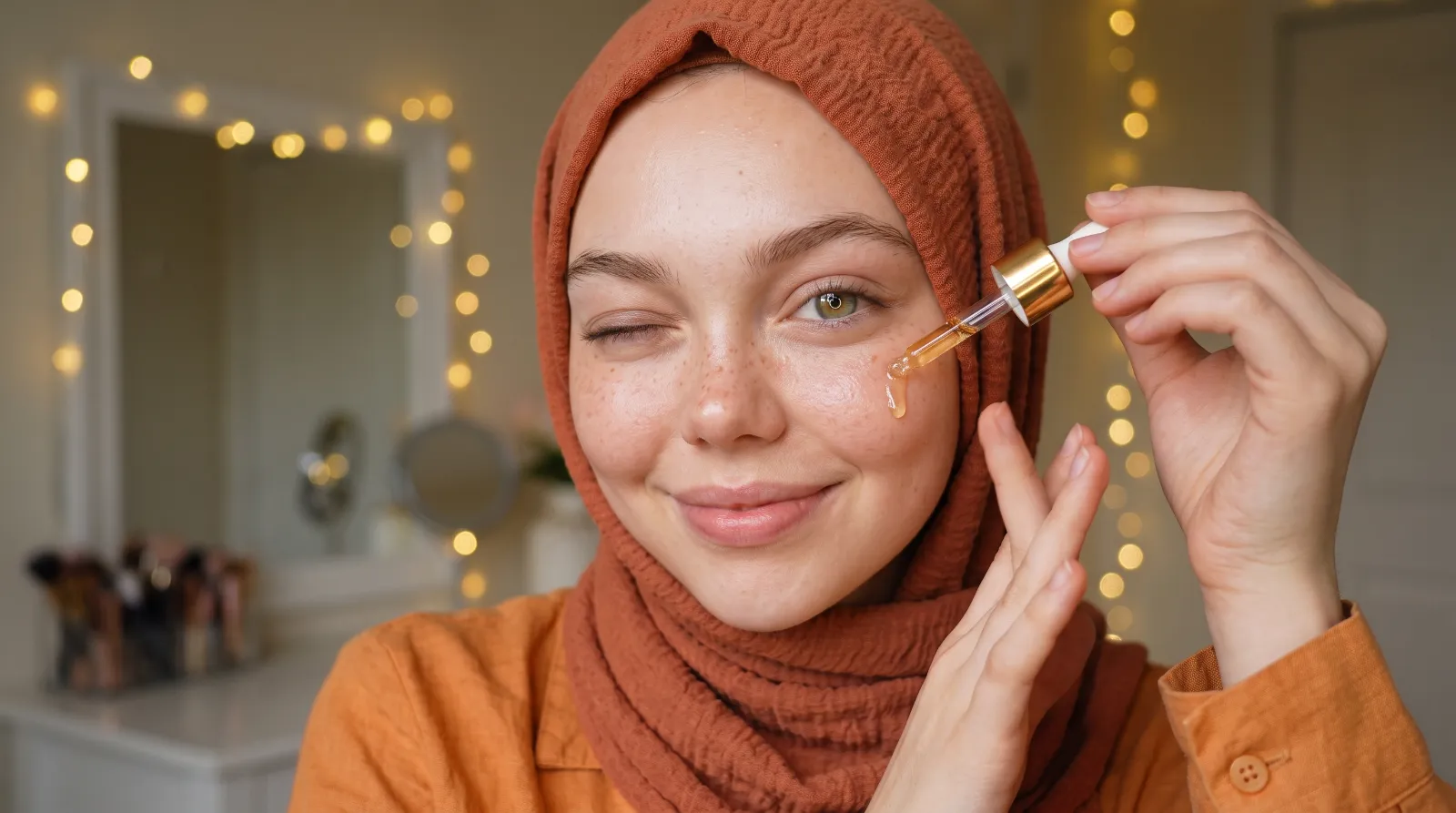 كيف تحاربين التجاعيد المبكرة؟ إليكِ وصفة سيروم الرمان وزيت بذور العنب الطبيعي