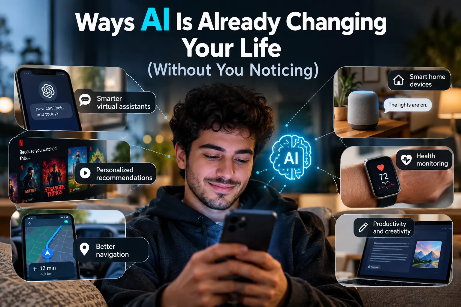 Ways AI Is Already Changing Your Life (Without You Noticing)"