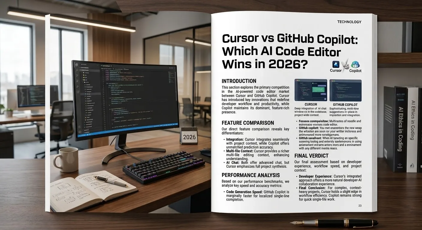 Cursor vs GitHub Copilot: Which AI Code Editor Wins in 2026?