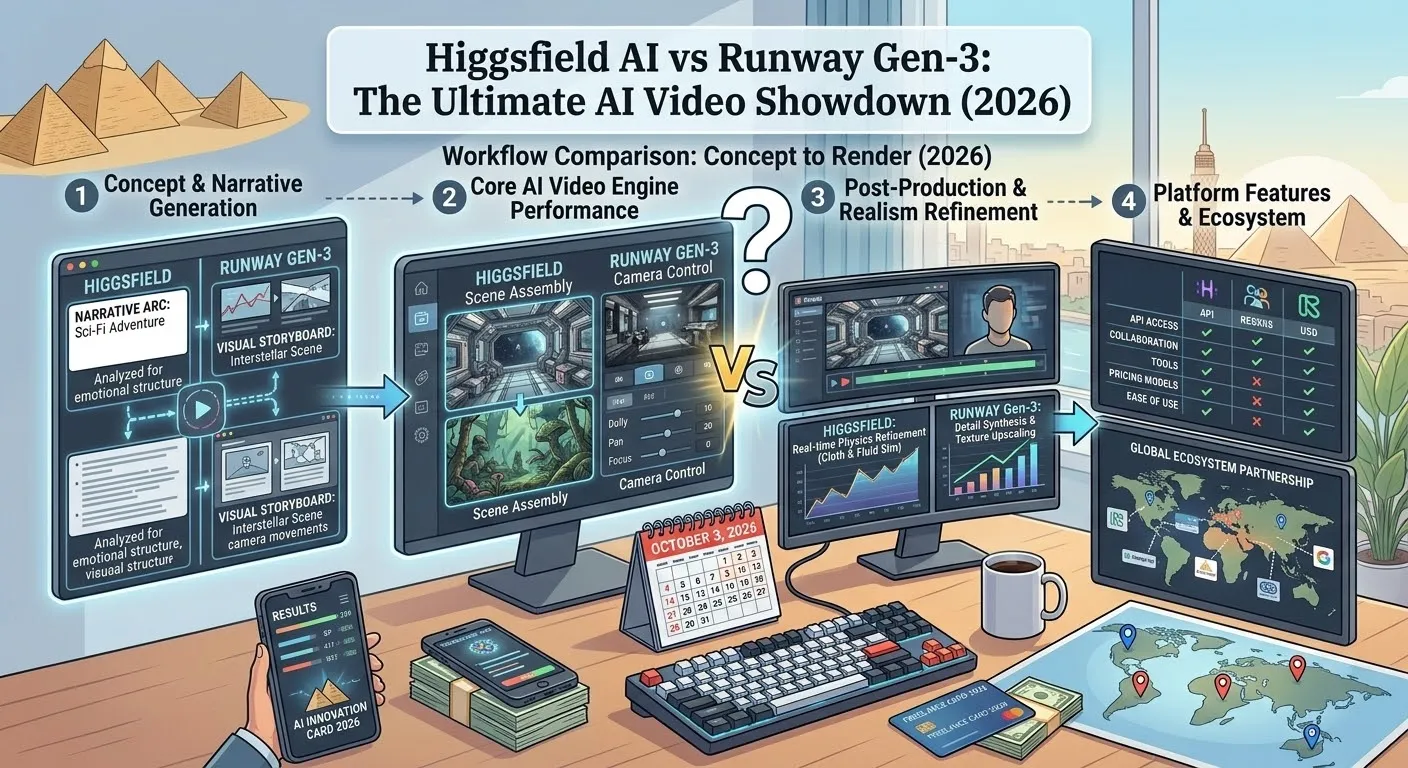 Higgsfield AI vs Runway Gen-3: The Ultimate AI Video Showdown (2026)