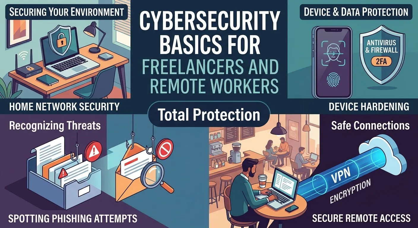 Cybersecurity Basics Every Freelancer and Remote Worker Should Know