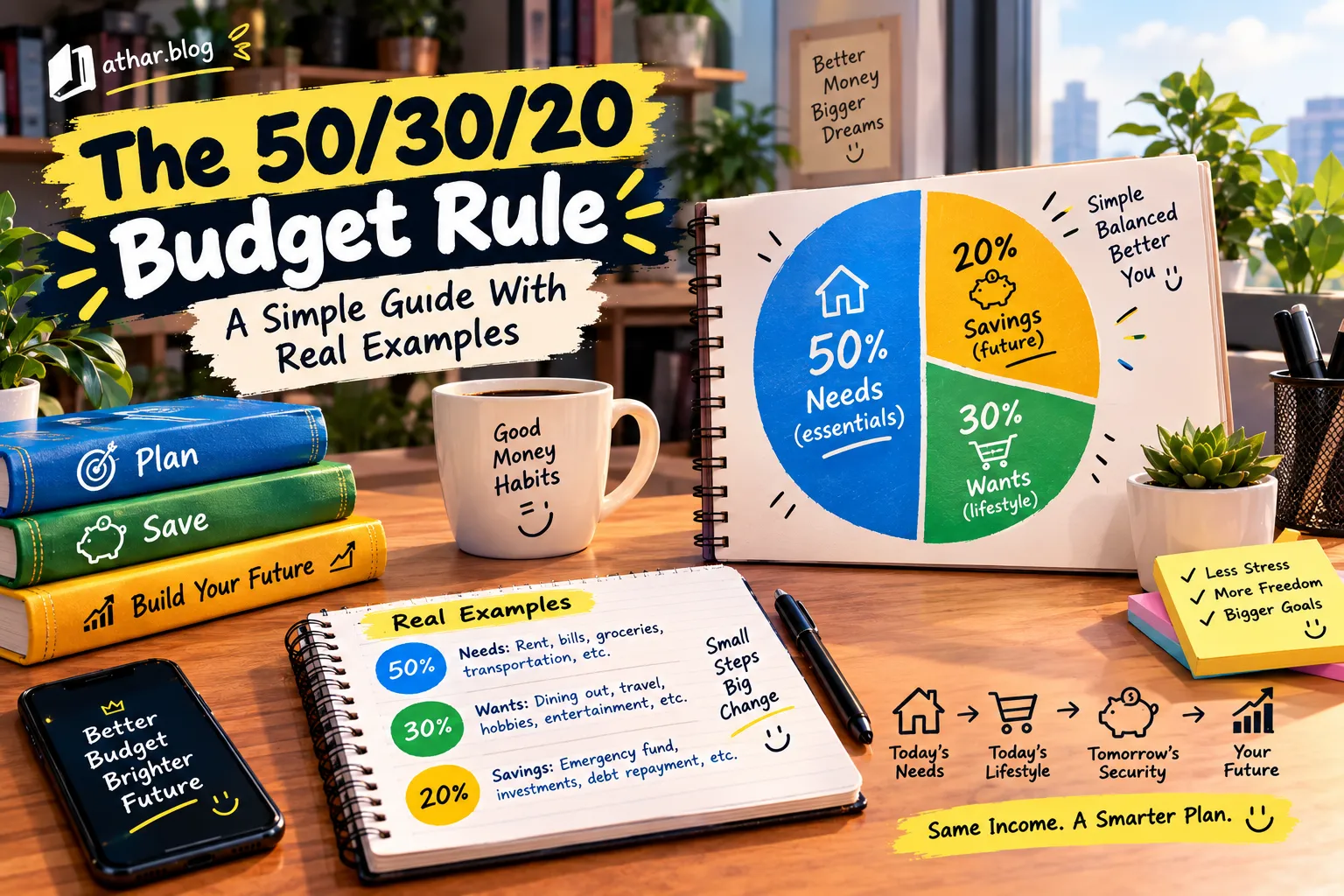 The 50/30/20 Budget Rule: A Simple Guide With Real Examples