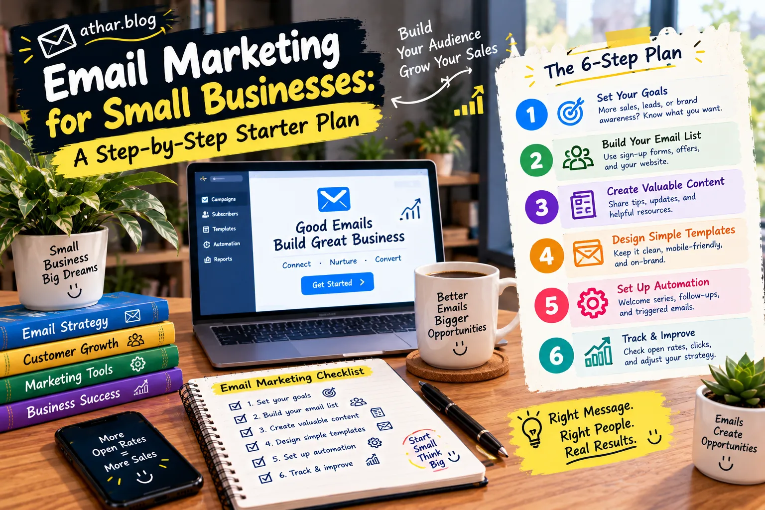 Email Marketing for Small Businesses: A Step-by-Step Starter Plan