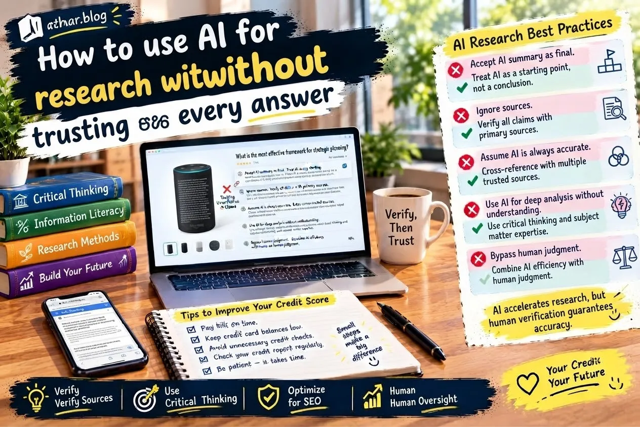 How to use AI for research without trusting every answer
