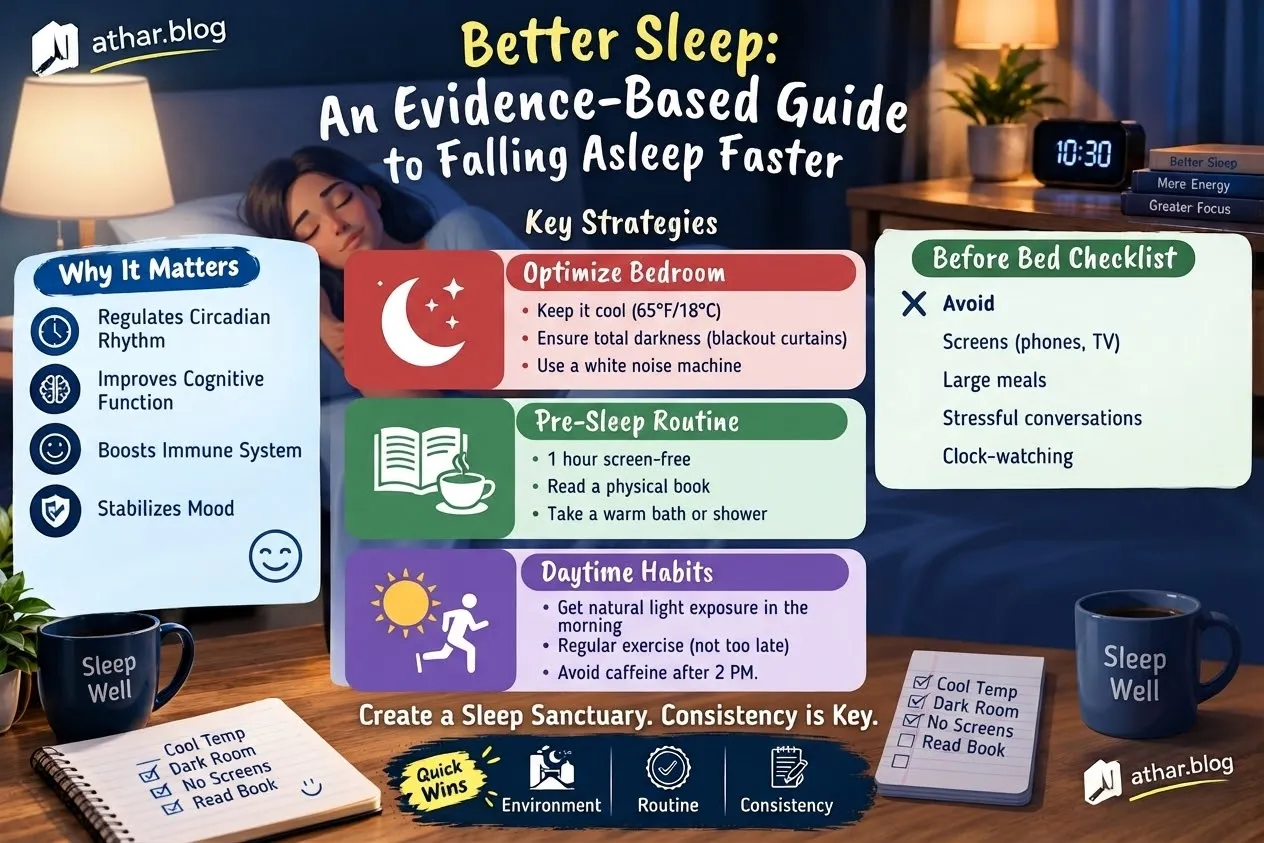 Better Sleep: An Evidence-Based Guide to Falling Asleep Faster
