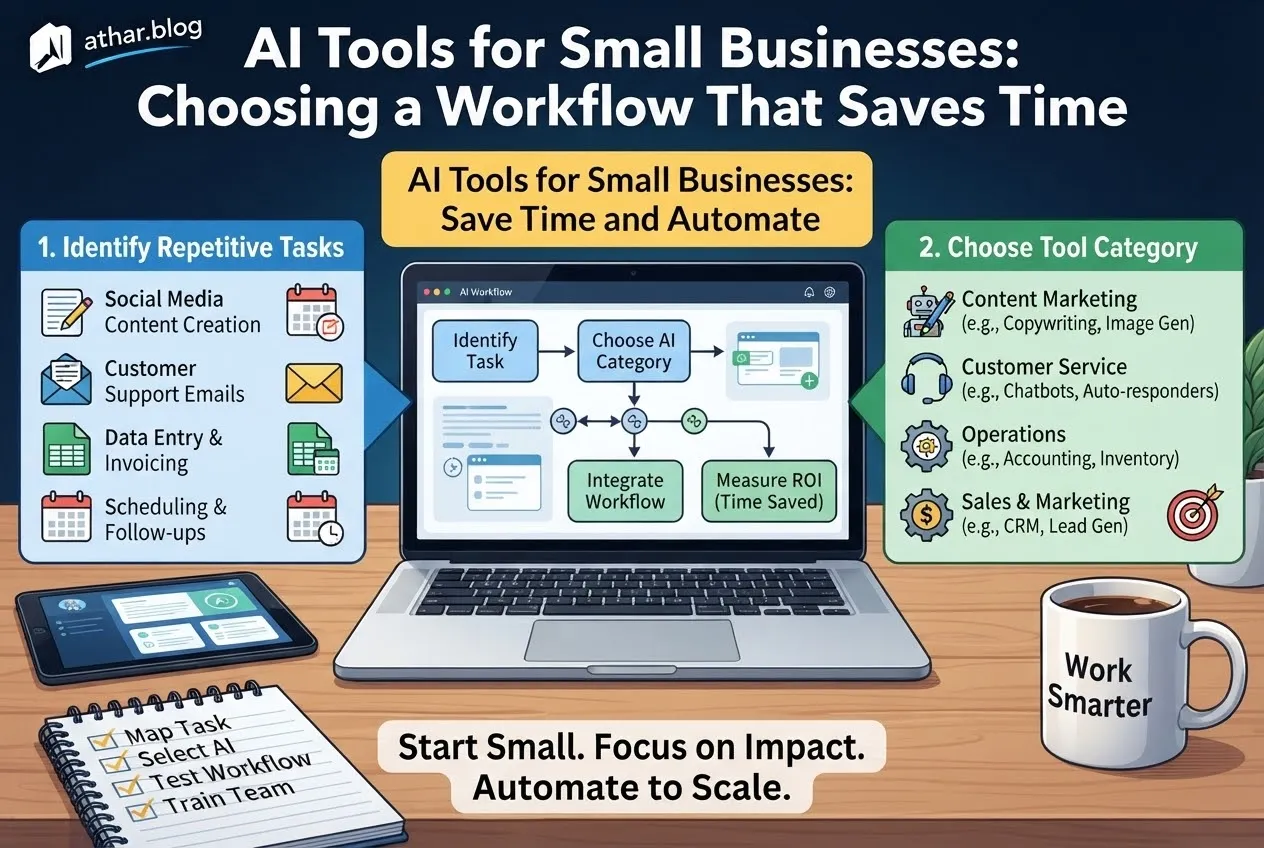 AI tools for small businesses: choosing a workflow that saves time