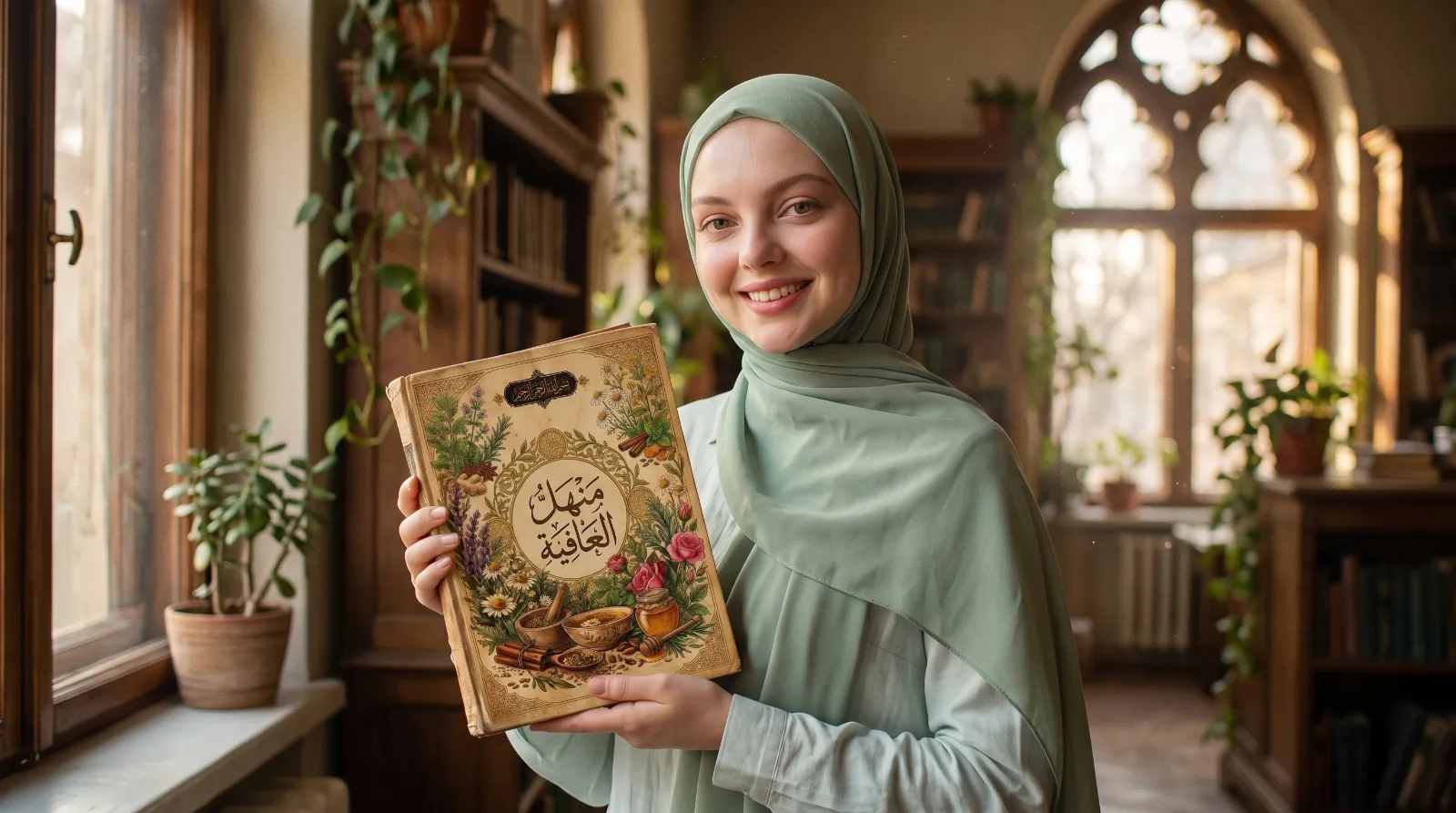 كتاب منهل العافية 100 وصفة عشيبة مجربة من الطب النبوي